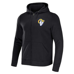 NFL x Darius Rucker Collection Rocker Full-Zip Hoodie - Los Angeles Rams