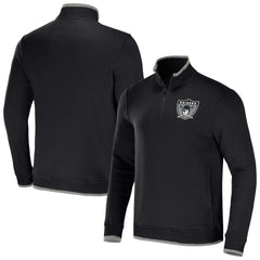 NFL x Darius Rucker Collection Logo Quarter-Zip Top - Las Vegas Raiders