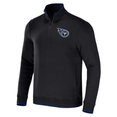 NFL x Darius Rucker Collection Logo Quarter-Zip Top - Tennessee Titans