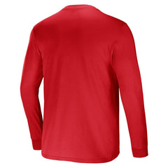 NFL x Darius Rucker Collection Team Long Sleeve Pocket T-Shirt - Atlanta Falcons