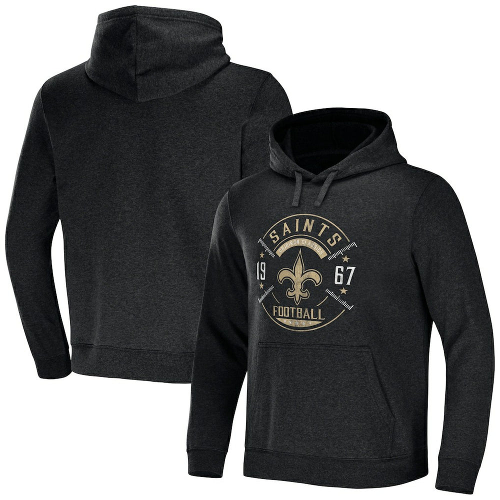 NFL x Darius Rucker Collection Radar Pullover Hoodie - New Orleans Saints