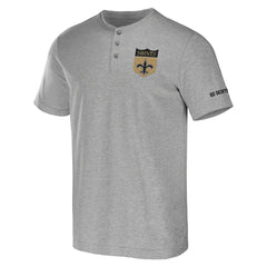 NFL x Darius Rucker Collection Henley T-Shirt - New Orleans Saints