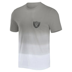 NFL x Darius Rucker Collection Dip Dye Pocket T-Shirt - Las Vegas Raiders