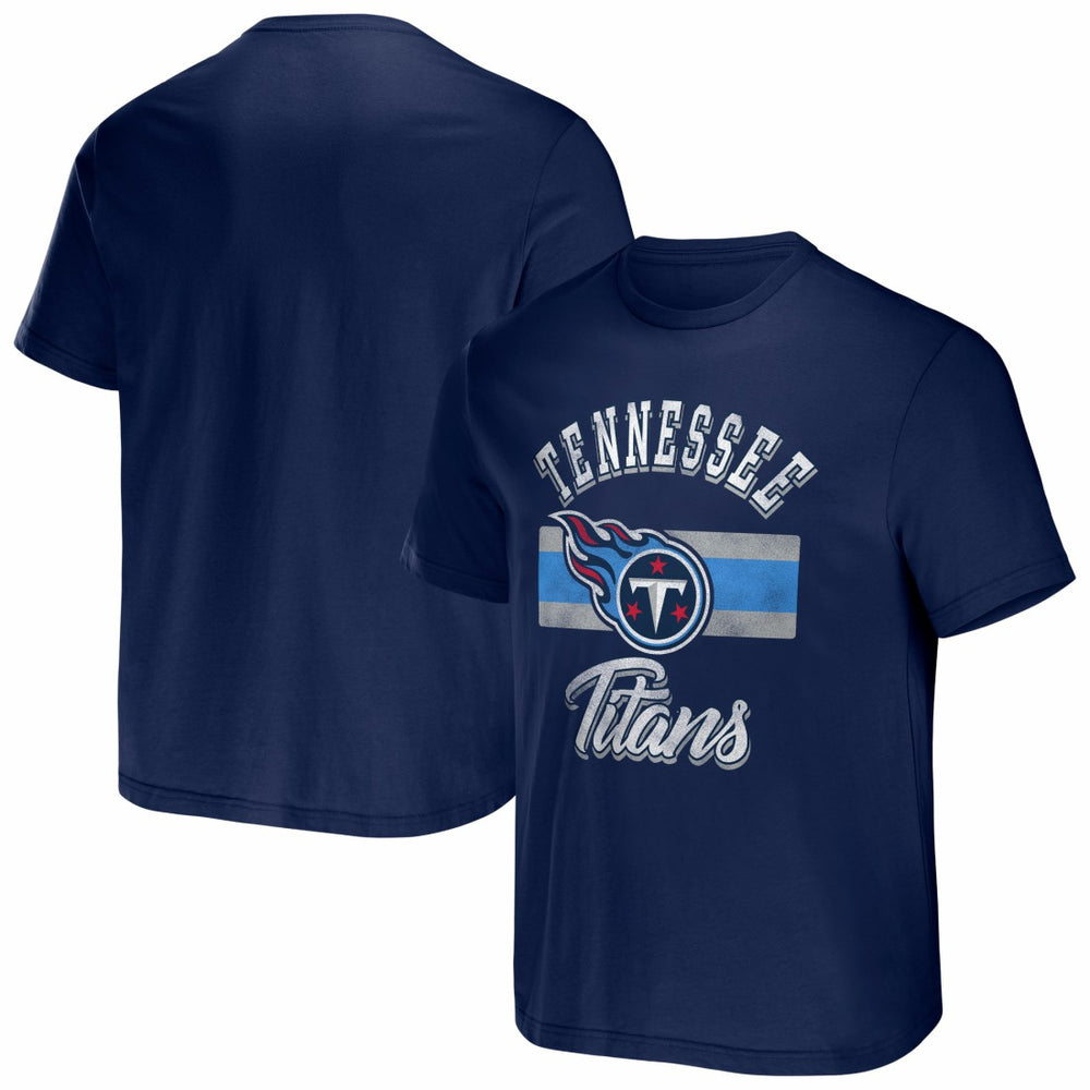 NFL x Darius Rucker Collection Stripe T-Shirt - Tennessee Titans