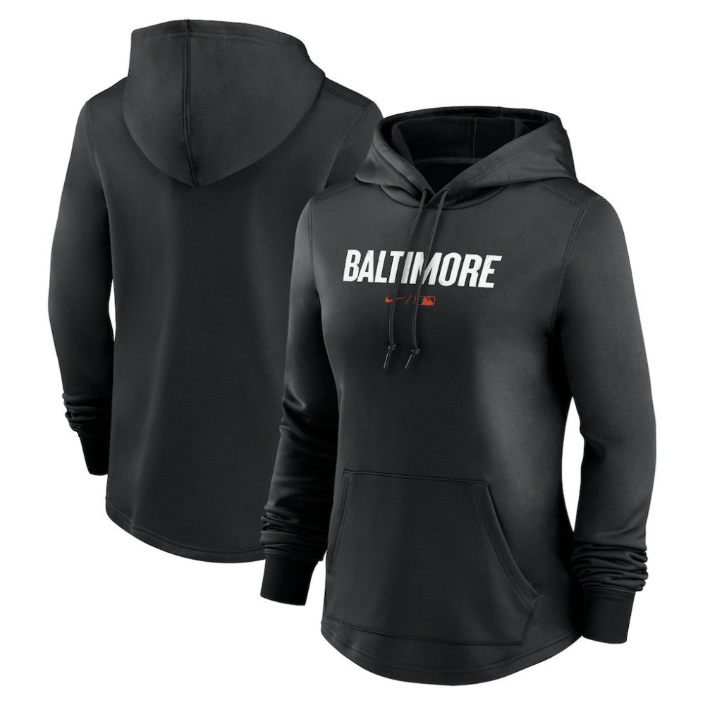 MLB Baltimore Orioles Nike Women's City Connect Pregame Performance Pullover Hoodie