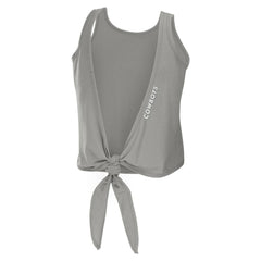 WEAR by Erin Andrews Women's Open Back Twist Tie Tank Top - Dallas Cowboys