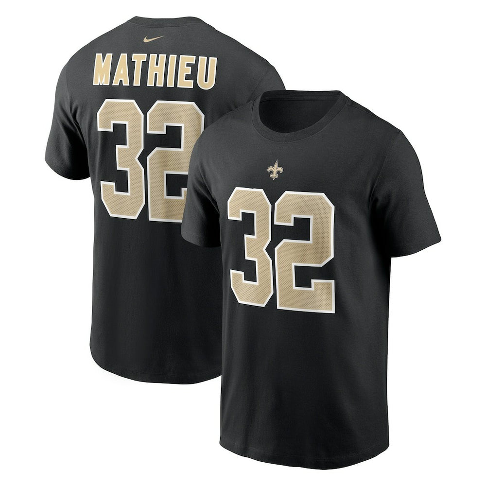 Tyrann Mathieu Player Name & Number T-Shirt - New Orleans Saints