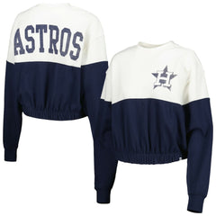 MLB Houston Astros '47 Women's Take Two Bonita Pullover Sweatshirt