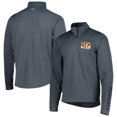 MSX by Michael Strahan Half-Zip Pullover - Cincinnati Bengals