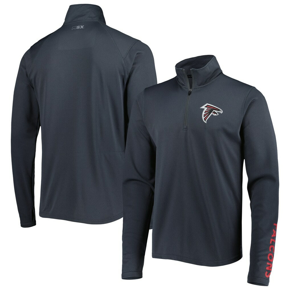 MSX by Michael Strahan Half-Zip Pullover - Atlanta Falcons