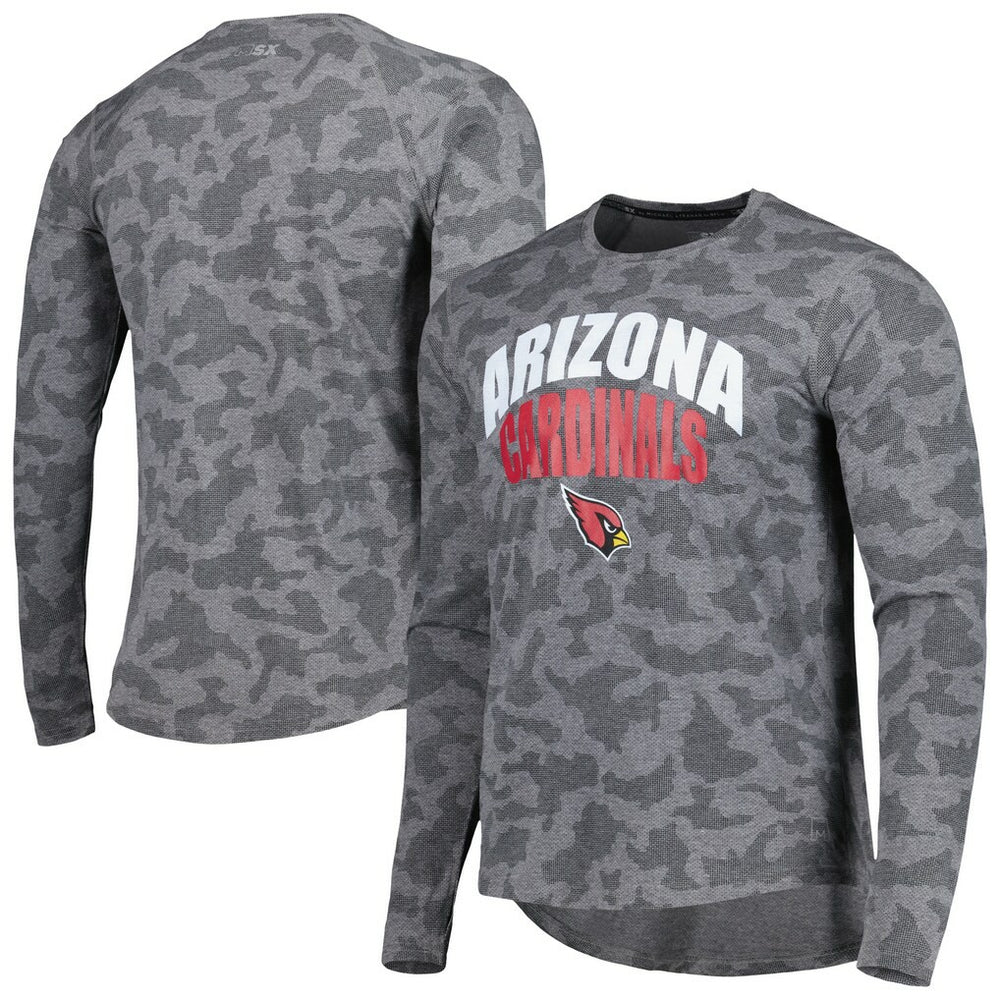 MSX by Michael Strahan Performance Camo Long Sleeve T-Shirt - Arizona Cardinals
