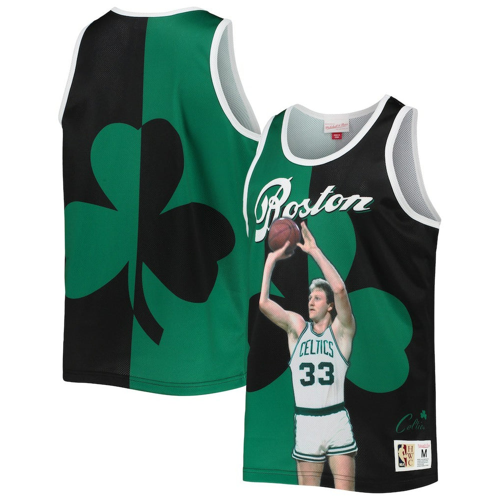 NBA Larry Bird Boston Celtics Sublimated Player Tank Top