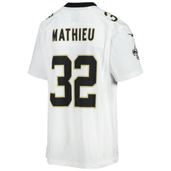 Tyrann Mathieu Youth Game Jersey - New Orleans Saints