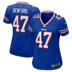 Christian Benford Women's Game Jersey - Buffalo Bills