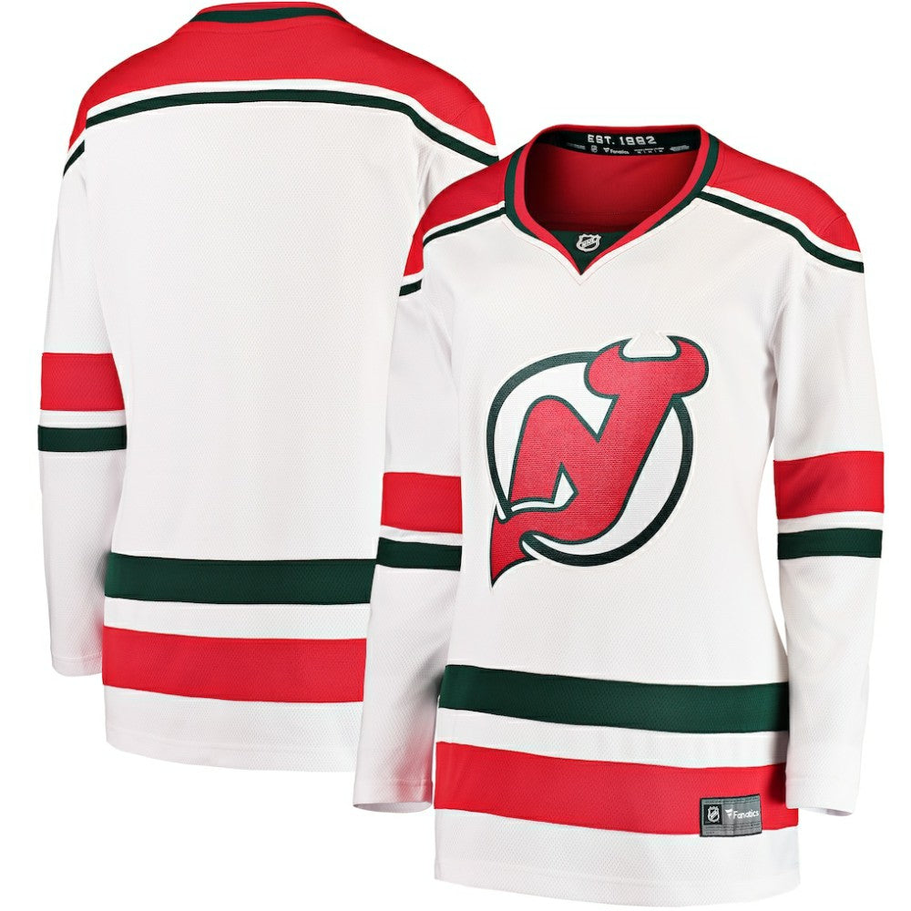 NHL White New Jersey Devils Fanatics Women's Alternate Breakaway Jersey