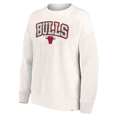 NBA Chicago Bulls Women's Tonal Leopard Pullover Sweatshirt