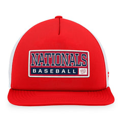 MLB Washington Nationals Majestic Foam Trucker Snapback Hat