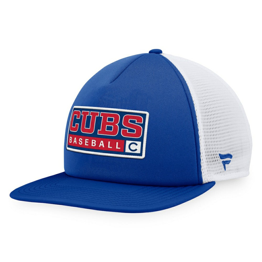 MLB Chicago Cubs Majestic Foam Trucker Snapback Hat