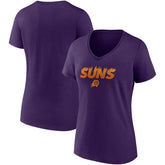 NBA Phoenix Suns Women's Hometown Collection On Fire V-Neck T-Shirt