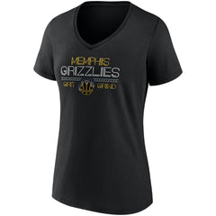 NBA Memphis Grizzlies Women's Hometown Collection Grit Grind V-Neck T-Shirt