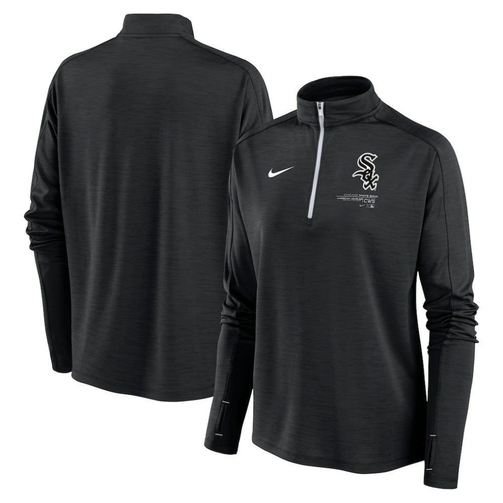 MLB Chicago White Sox Nike Women's Pacer Quarter-Zip Top