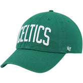 NBA Boston Celtics '47 Clean Up Wordmark Adjustable Hat