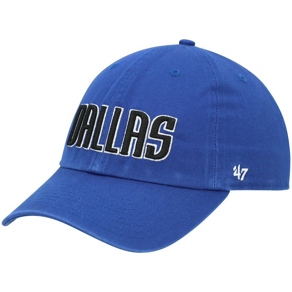 NBA Dallas Mavericks '47 Clean Up Wordmark Adjustable Hat sale