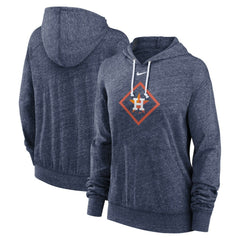 MLB Houston Astros Nike Women's Diamond Icon Gym Vintage Lightweight Hooded Top