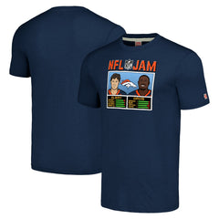 John Elway & Terrell Davis Homage Unisex NFL Jam Retired Tri-Blend T-Shirt - Denver Broncos
