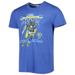 Aaron Donald Homage Unisex NFL Blitz Player Tri-Blend T-Shirt - Los Angeles Rams