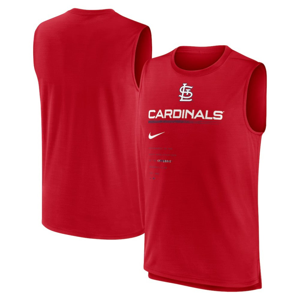MLB St. Louis Cardinals Nike Exceed Performance Tank Top