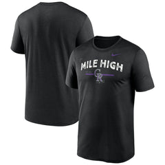 MLB Colorado Rockies Nike Local Legend Practice Performace T-Shirt