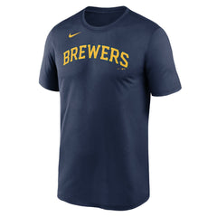 MLB Milwaukee Brewers Nike New Legend Wordmark Dri-FIT T-Shirt