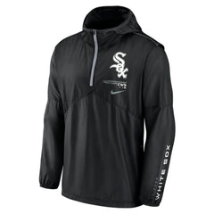 MLB Chicago White Sox Nike Authentic Night Game Performance Half-Zip Windbreaker