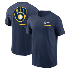 MLB Milwaukee Brewers Nike Over the Shoulder T-Shirt