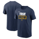 MLB Milwaukee Brewers Nike Rally Rule T-Shirt