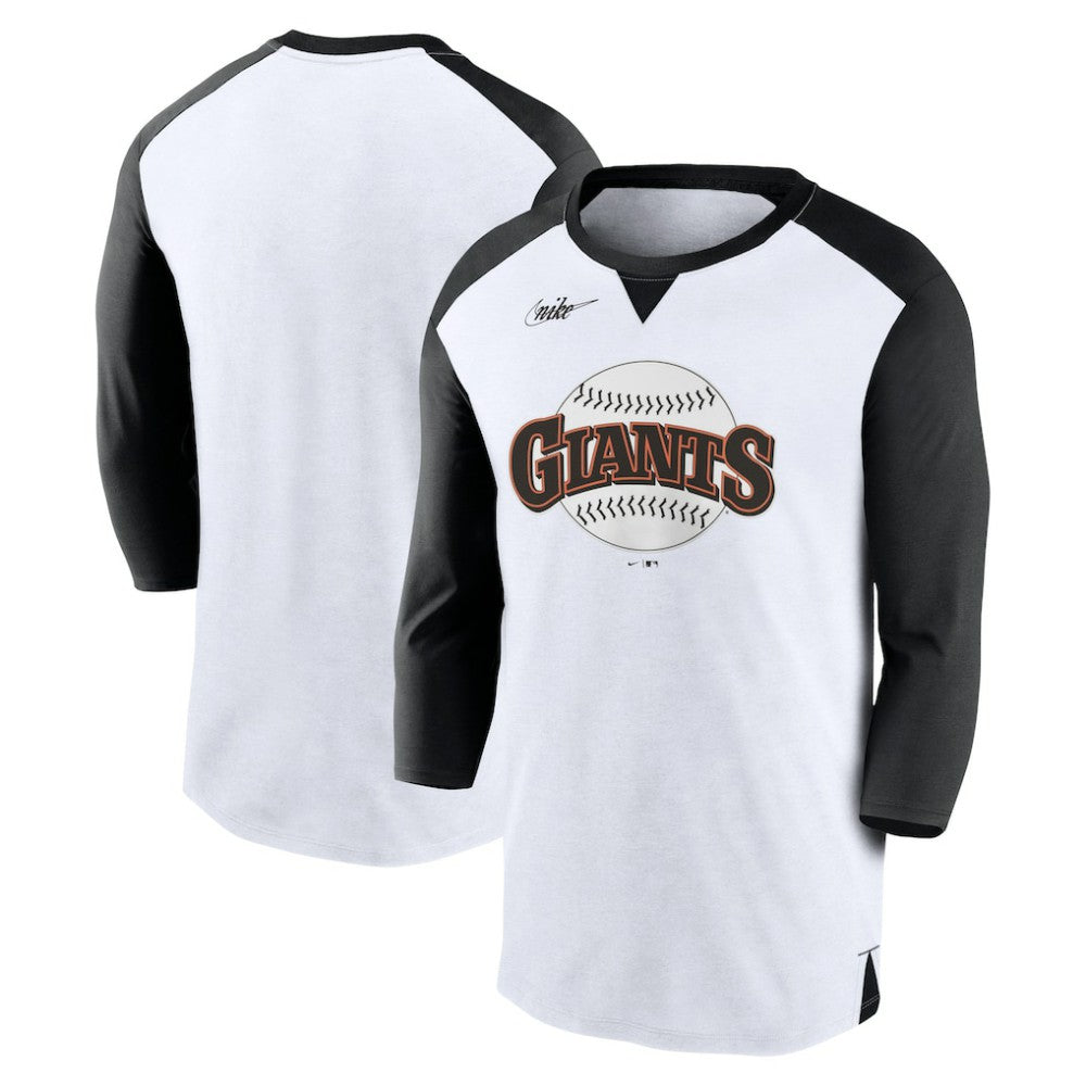 MLB San Francisco Giants Nike Rewind 3/4-Sleeve T-Shirt