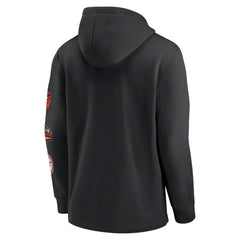 MLB Baltimore Orioles Nike Rewind Lefty Pullover Hoodie