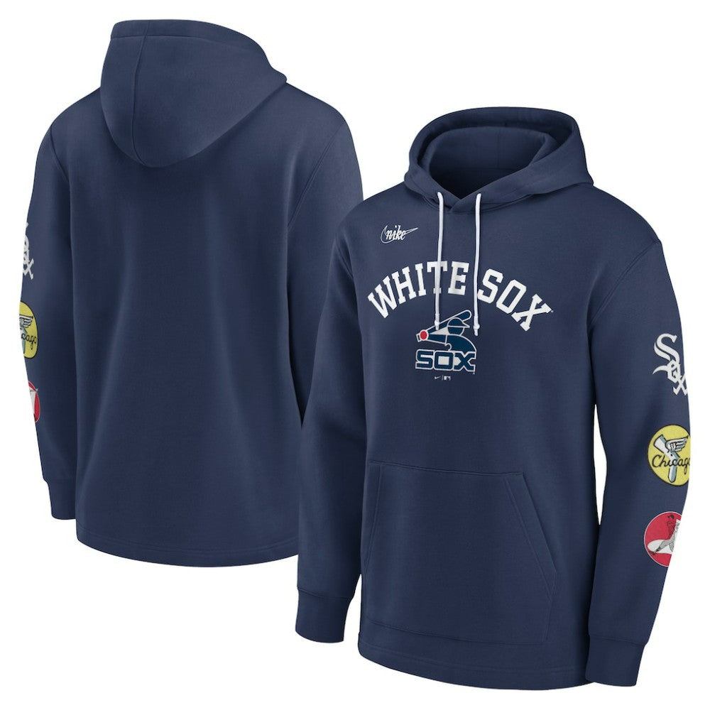 MLB Chicago White Sox Nike Rewind Lefty Pullover Hoodie