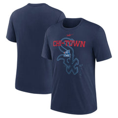 MLB Chicago White Sox Nike Rewind Retro Tri-Blend T-Shirt