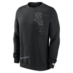MLB Chicago White Sox Nike Statement Ball Game Fleece Pullover Sweatshirt