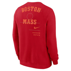 MLB Boston Red Sox Nike Statement Ball Game Fleece Pullover Sweatshirt