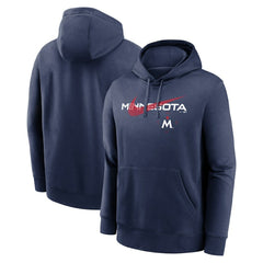 MLB Minnesota Twins Nike 2023 Swoosh Neighborhood Pullover Hoodie