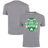 NBA Boston Celtics Sportiqe 2022 NBA Finals Crest Comfy T-Shirt