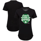 NBA Boston Celtics Sportiqe Women's 2022 NBA Finals Crest Phoebe T-Shirt