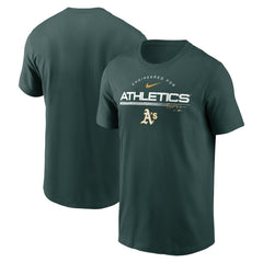 MLB Athletics Nike Team Engineered Performance T-Shirt