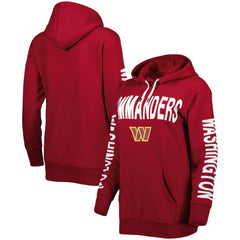 G-III 4Her by Carl Banks Women's Extra Point Pullover Hoodie - Washington Commanders
