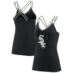 MLB Chicago White Sox Fanatics Women's Barrel It Up Cross Back V-Neck Tank Top