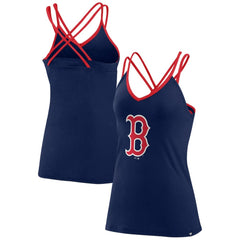 MLB Boston Red Sox Fanatics Women's Barrel It Up Cross Back V-Neck Tank Top