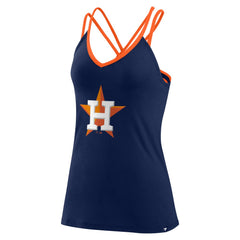 MLB Houston Astros Fanatics Women's Barrel It Up Cross Back V-Neck Tank Top